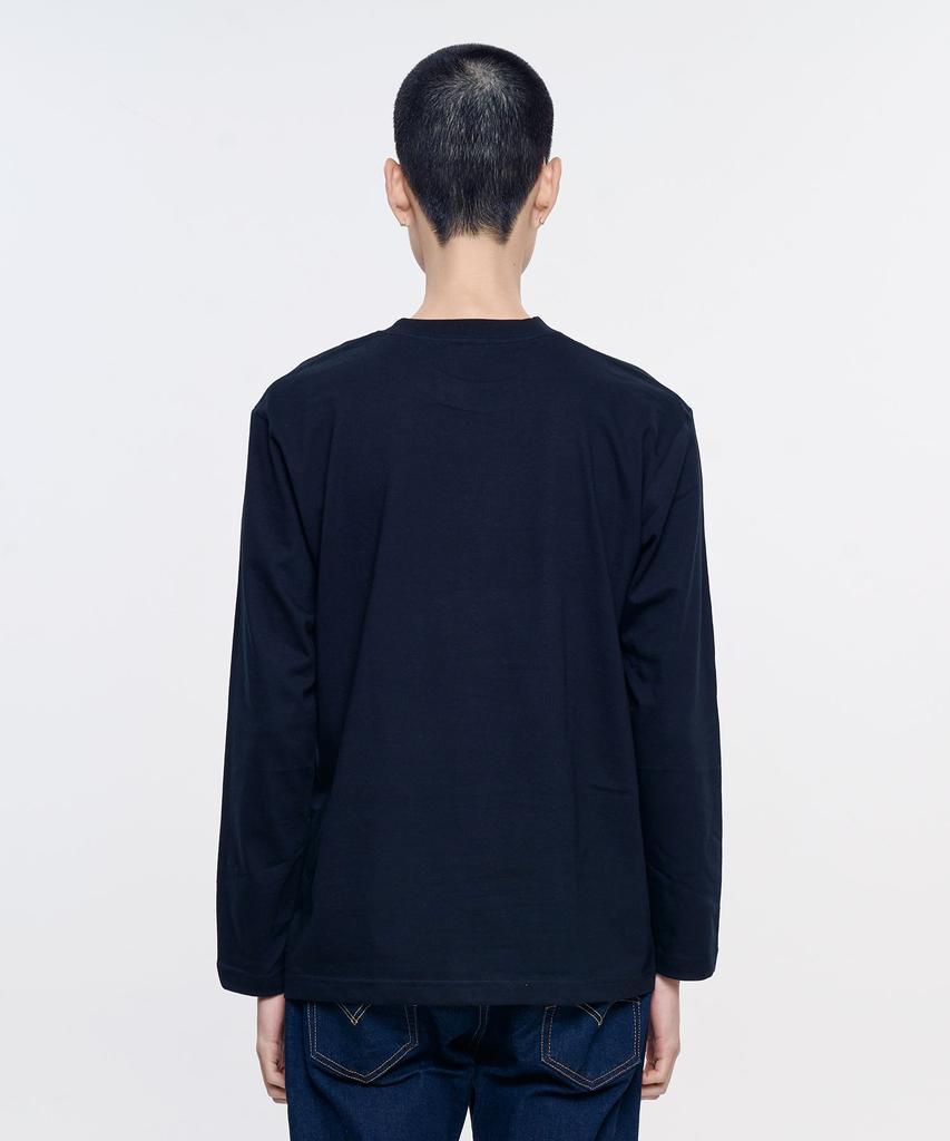 Yunaitideuaeseul [2Pack] Basic Plain Long Sleeve T-Shirt (Type B)