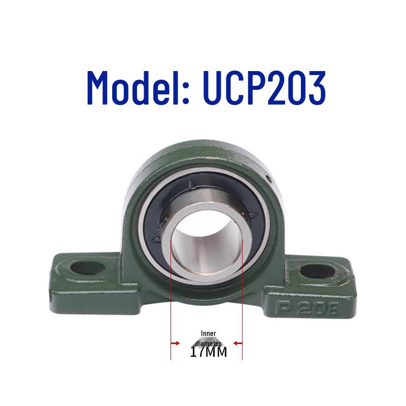 Vertically Mounted Ball Bearing Units UCP201-UCP205 for Agricultural Machinery