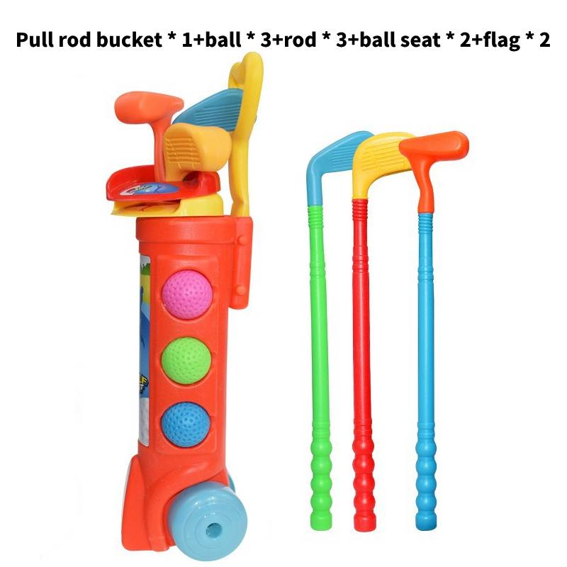 Toy Golf Club Set Mini Family Indoor Outdoor Leisure Sports Gift Development