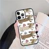 Dachshund Pattern Coque Shell For iPhone 17 Air 15 16 14 13 12 Pro Max 11 Pro Max Plus Phone Case Cover