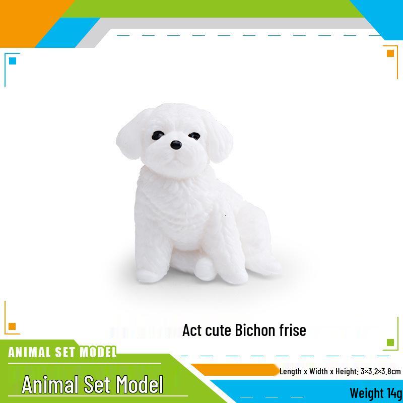Cross-border Animal Cognitive Simulation Toy: Shiba Inu, Panda, Pig, White Rabbit, White Snake, Hamster Models
