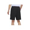 Nike Solid Color Drawstring Straight-Leg Shorts Men Bottoms Black DM6590-010