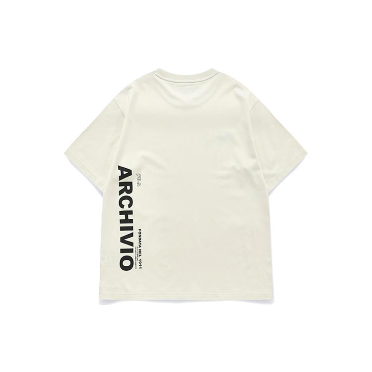 

New FILA T-Shirt Men s Chrysanthemum White F11M219105FIV XXL