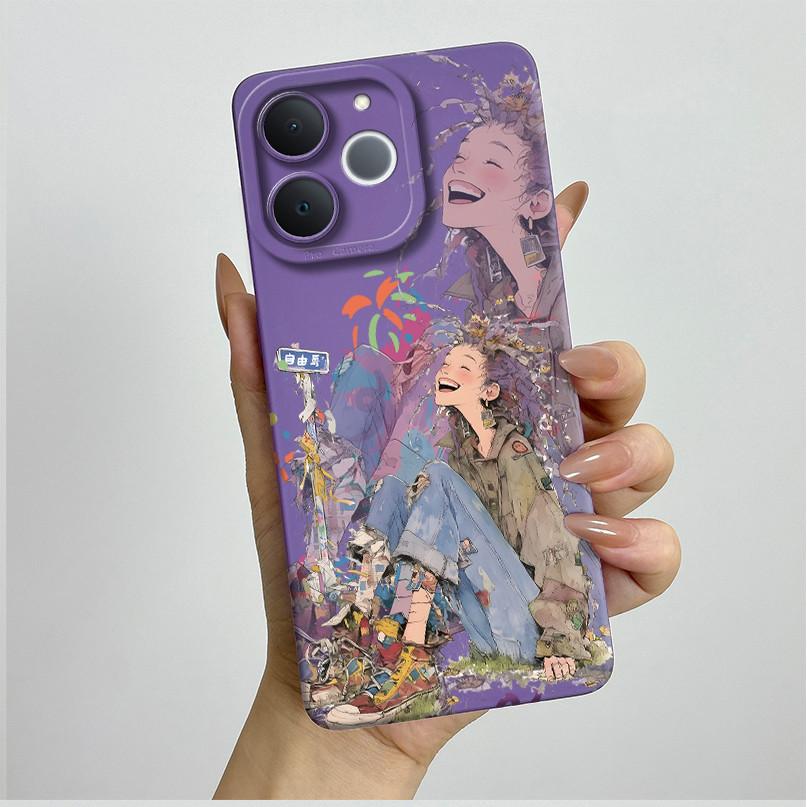 For Realme Note 70T Phone Case Aesthetic Butterfly Flower Anti Drop Protection Covers For Realme Note 70 T Note70T Bumper Casing