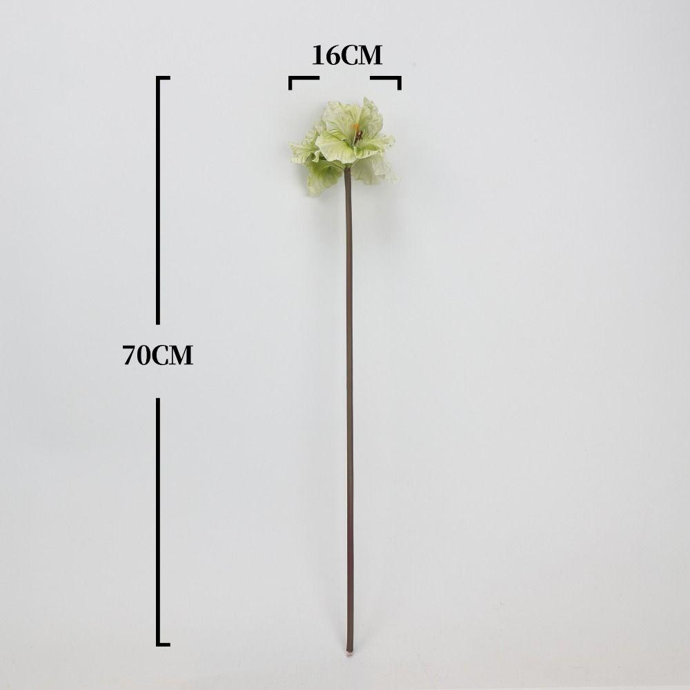 Fleurs Artificielles Clivia Miniata Multicolores Toucher Réel Pétales en Soie PU Fleur de Simulation Longue Tige Fausse Fleur Cadeau