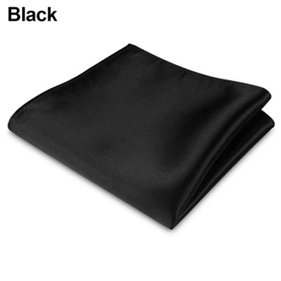 Herren Satin Einfarbiges Einstecktuch für Hochzeitsfeier