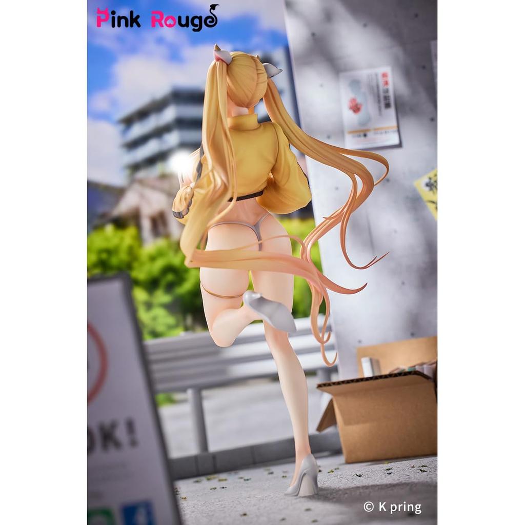 Pink Rouge K Pring Original Character Sayuri Dairy Cow Special Approximately 245mm Scale Painted PVC and ABS Figure Ver. Height (including Base) 1/7