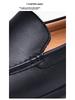Herren Atmungsaktive Weiche Leder Slipper, Slip-On, Größen 37-46, Ideal für Mittelalte und Ältere