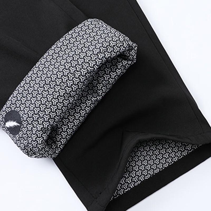 Maoren Men's Windproof Warm Straight-Leg Down Pants