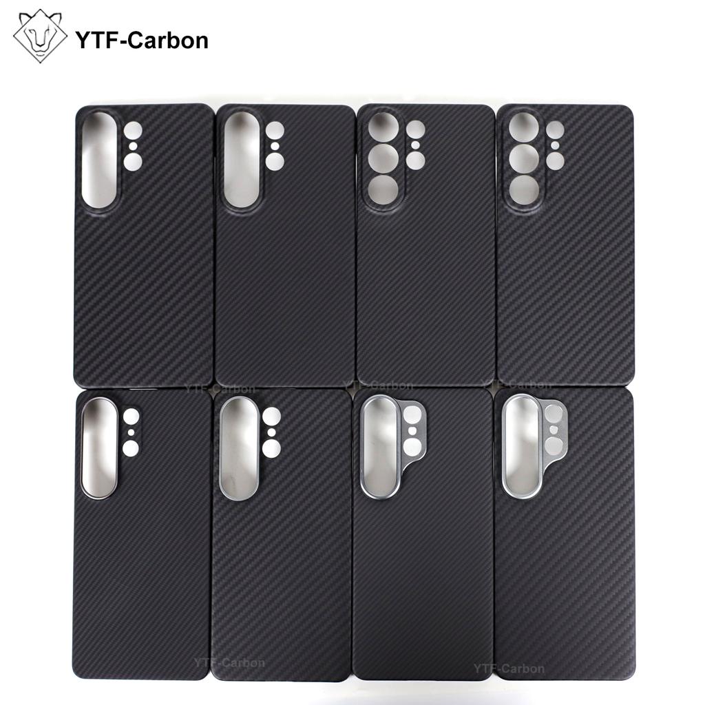 YTF-carbon Luxury Real Kevlar Case for Samsung Galaxy S26 Ultra/S26Plus/S26, Aramid Fiber Magnetic MagSafe Cover