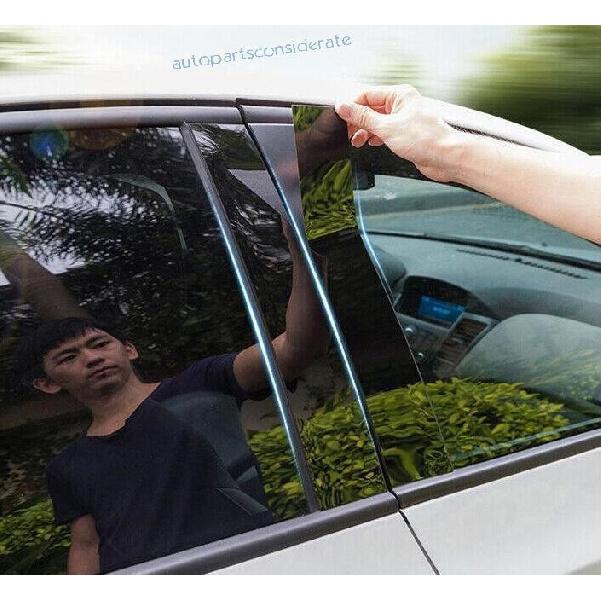For Hyundai Tucson 16-2020 2021 Glossy Black PC Window Center BC Pillar Cover