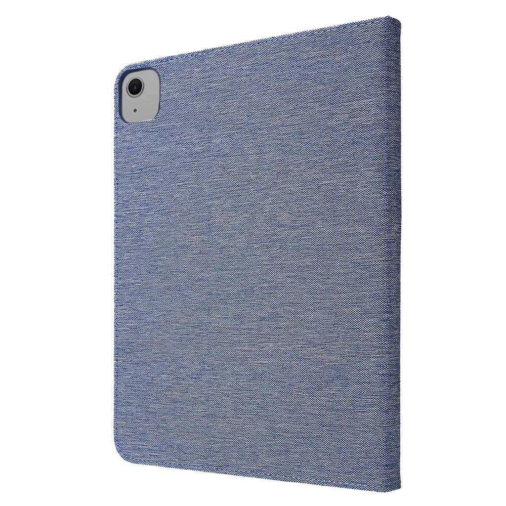 For iPad Air 11 (2025)/(2024) Case Card Holder Pen Slot Leather Tablet Cover Cloth Texture