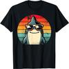Coole Retro Haai met Zonnebril 70s 80s 90s Grappig Haai T-shirt