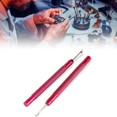 Watch Hands Removers, Lever Type Puller Watch Tool Watch Hand Removal Tool for Watch Hands Removers Replace(Red + Blue)