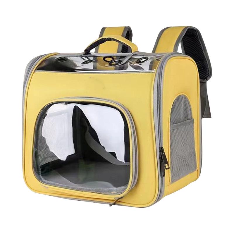 Pet Cat Carrier Bag Outdoor Travel Backpack for Cats Small Dogs Breathable Cat Carrying Bag Suitable for Cats Within 7.5kg
