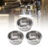 3pcs set Stainless Steel Coffee Portafilter Basket  For Espresso Machines