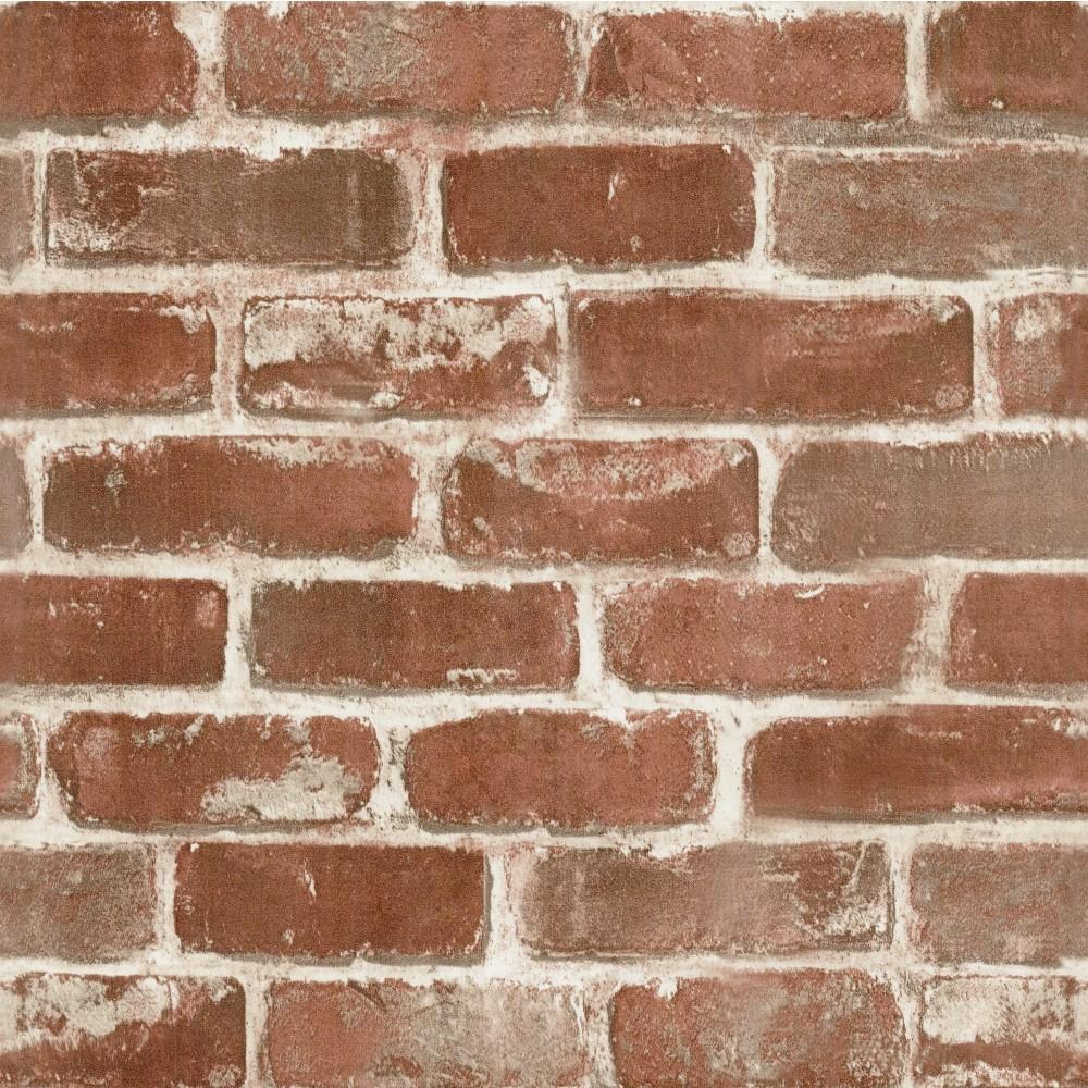 1pc Plane 3D Vintage Grey Brick Peel And Stick Wallpaper Faux Textured Stone Self Adhesive Wallpaper For  Home Wall Decor