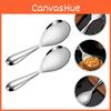 Modern Stainless Steel Serving Spoon For Kitchen And Buffet Perfect For Rice And Dishes
