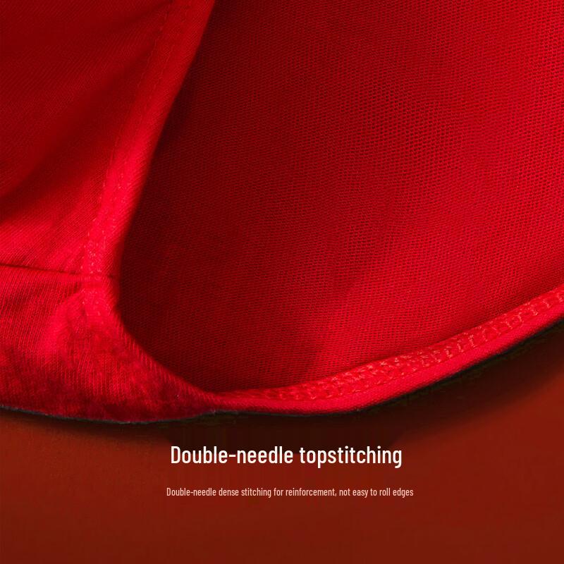 Septwolves Men's Pure Cotton Red Briefs 4-Pack