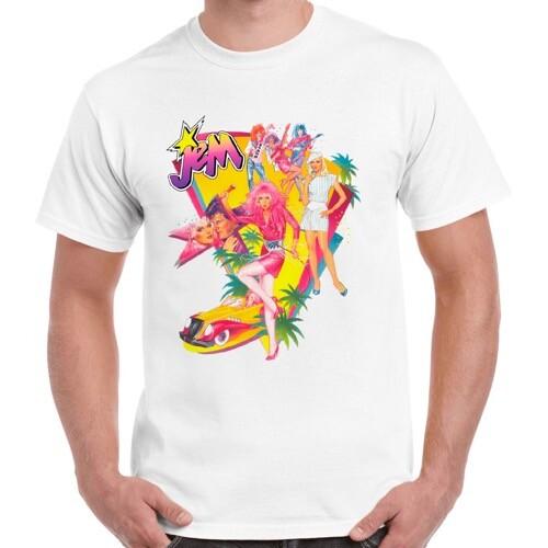 

Jem And The Holograms Fantasy Film Birthday Present Gift Unisex T Shirt 2468 4XL