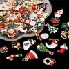 Diy Christmas Oil Drop Alloy Accessories Handmade Pendant Pendant Material Bag Jewelry Accessories