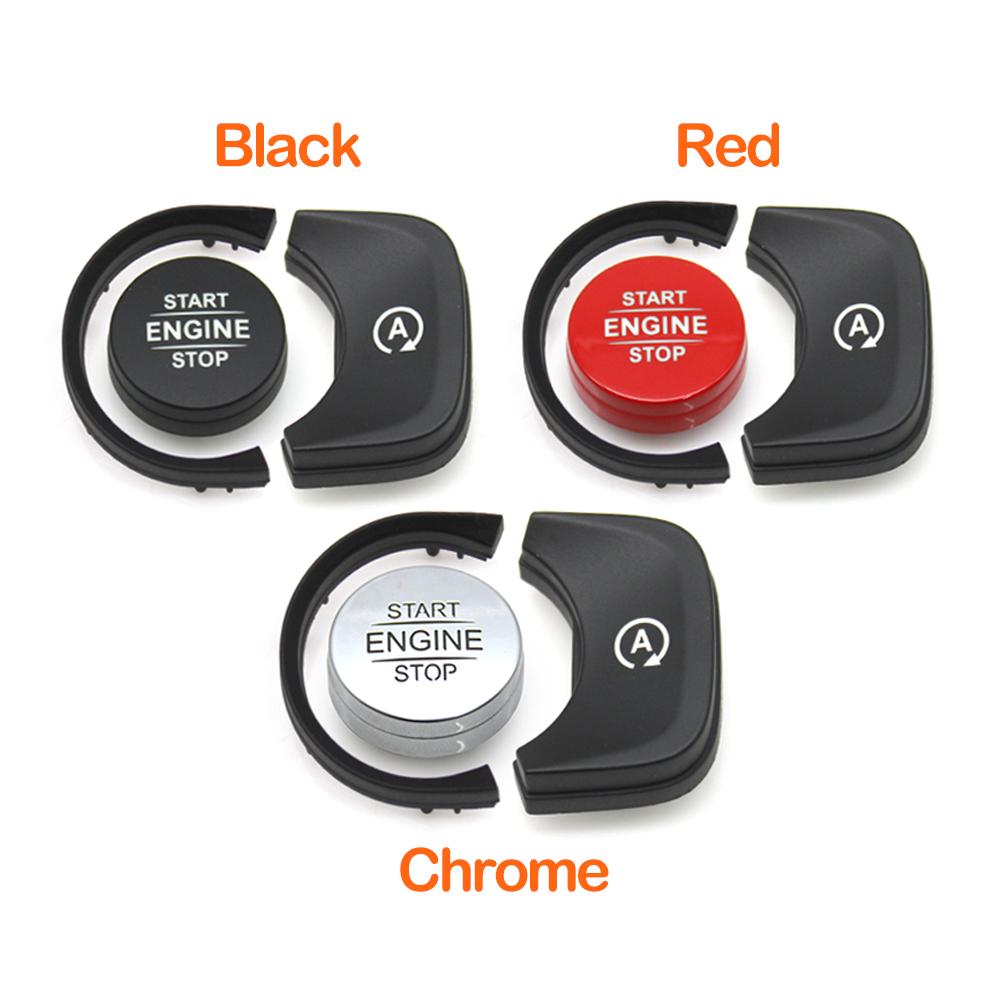 Car Interior Engine Start Stop Button Replace Cover OFF Switch Key Decor For Mercedes Benz GLE G Class W167 W463 W465 G55