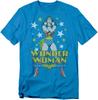 Popfunk Wonder Woman Stars Unisex Adult T Shirt