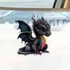 Colorful Magic Black Dragon Acrylic Pendant Cartoon Style Car Interior Decoration