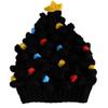 Knitted Christmas Tree Hat Keeping Warm Head Hat Decorations Supplies for Holiday Birthday New Year Party Decorations