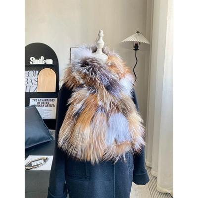 Sciarpa Lavorata a Maglia di Lusso di Alta Gamma Autunno Inverno Versatile Riscalda Collo Caldo Double-face Sciarpa da Donna