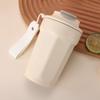 with Lid Eight-Angle Coffee Cup Stainless Steel Sports Cup Vacuum Insulated Cup  for Home Work