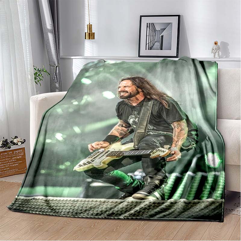 Bohse Onkelz Slogan Tedesco Teschio Ala Scudo Coperta di Flanella Banda Rock Coperta Plaid Fan Metal Camera da Letto Calda Copertura per Divano Tappetino