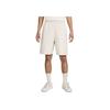 Nike High-Waist Drawstring Shorts With Pockets And Logo Men Bottoms White FB1247-104