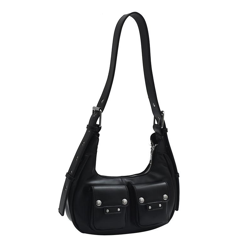 

Повседневная модная сумка Женская новая универсальная сумка через плечо сумка-мессенджер чёрный