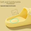 Soft Sole Cartoon Slippers Cartoon Design Thick Sole Slippers Practical Indoor Flip Flops  For Kids