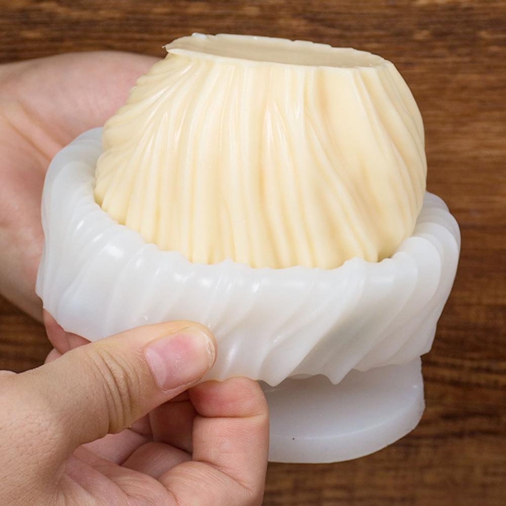 1pcs Resin Casting Compatible Silicone Candle Mold Decorative Candle Mold For Handcraft