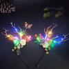 1PC Hair Band Glowing Headwear Hair Accessories Elk Pulp Antlers Party Prop Christmas Headband LED Light