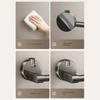 Wall Mounted Suction Cup Towel Rack Punch Free Durable Bath Towel Storage Rack No Drilling Single-rod Bathroom Storage Rack