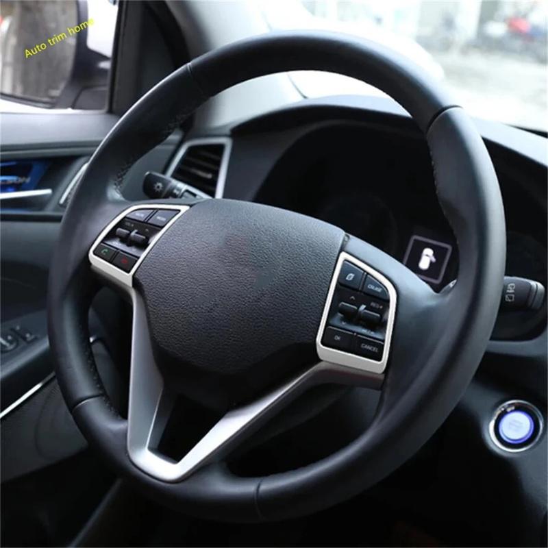 Steering Wheel Glove Storage Box Head Light Lamp Control Switch Button Cover Trim For Hyundai Tucson 2016 - Car Accessories