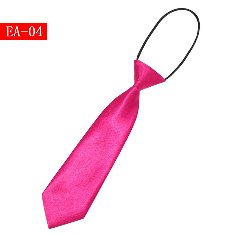 Παιδική Μονόχρωμη Μικρή Γραβάτα Αγόρια και Κορίτσια Απλό κοντό ελαστικό λουράκι Μωρό Παιδιά Παιδιά Μαθητές Δημοτικού