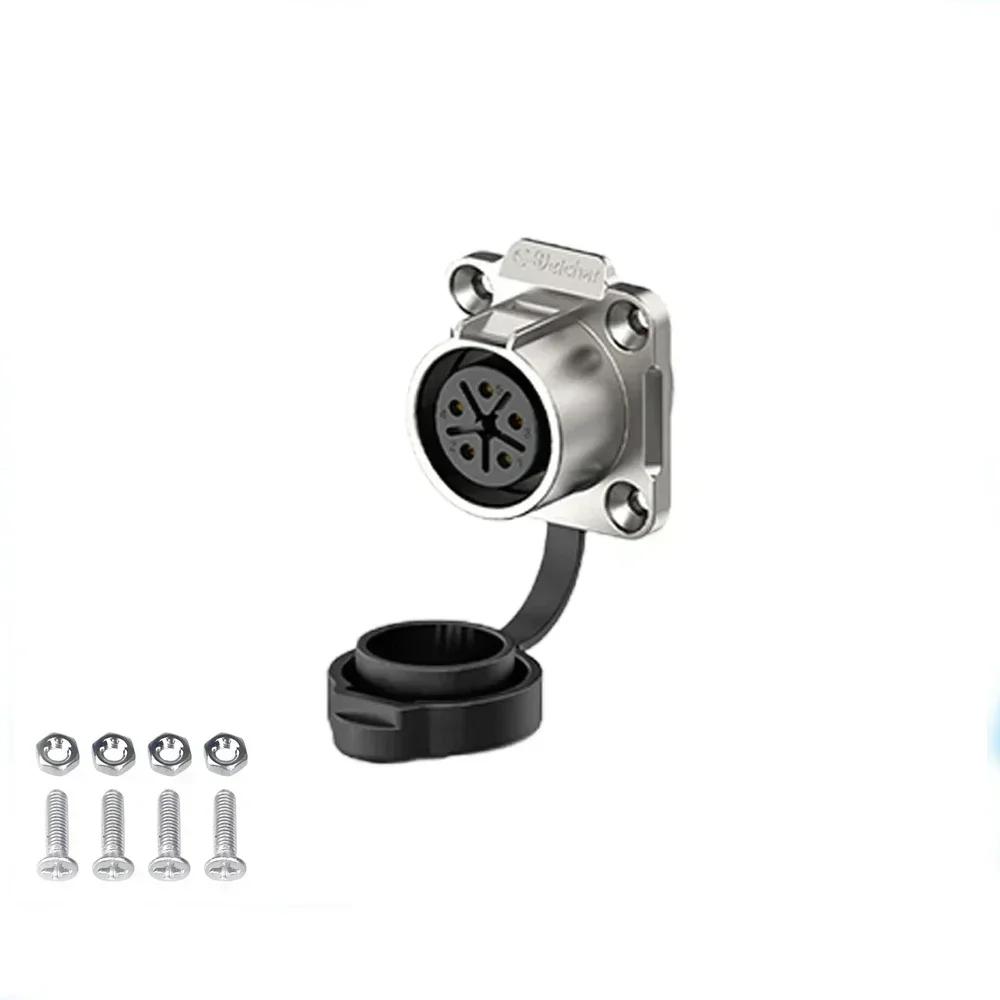 EW-LP20 Waterproof M20 Power Aviation Connector 2 3 4 5 7 9 12 Pin Plug Socket Panel Adapter Industry Signal Rransceiver Radio