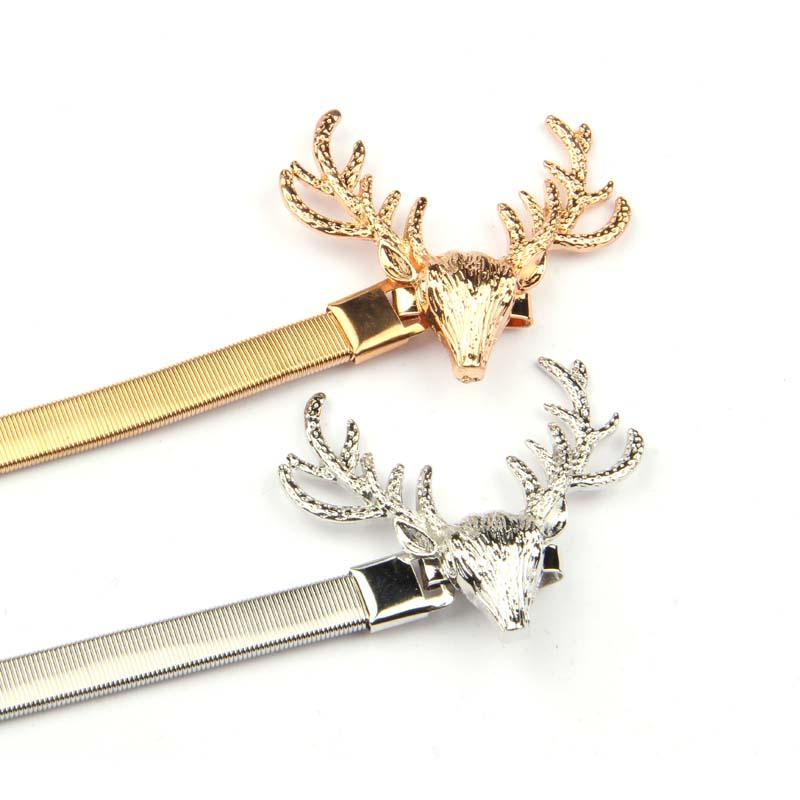 Gold Feather Curtain Buckle Strap Metal Sliver Deer Tie Rope Elastic Butterfly Curtains Holder Tieback HoldBack Room Accessories