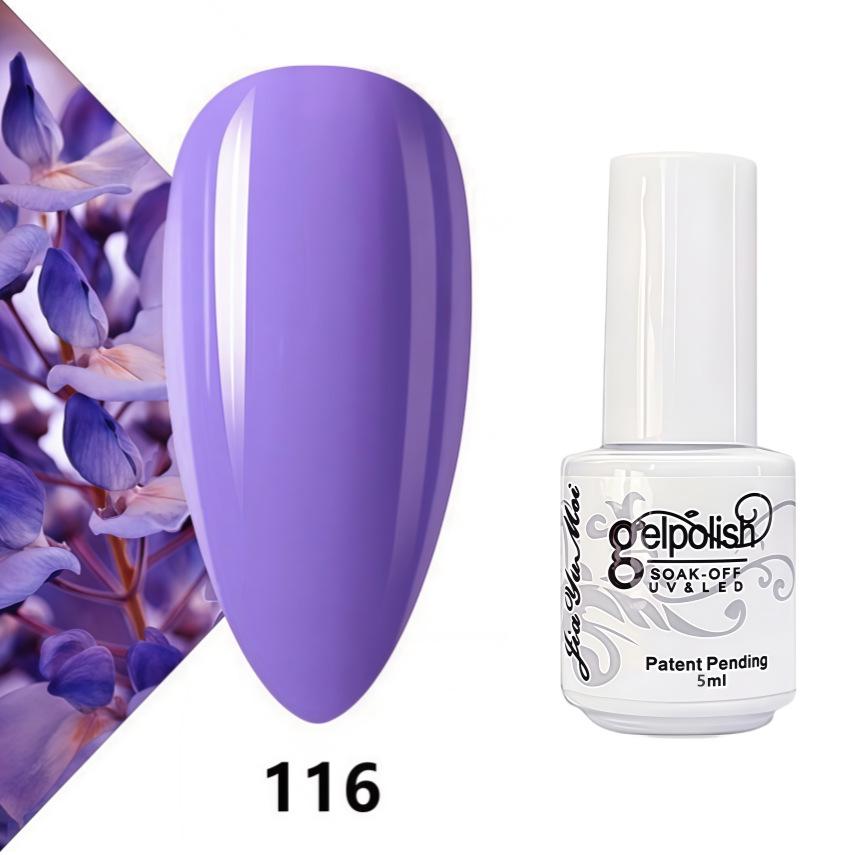 GELPOLISH Nail Art Set: Base, Top Coat, Transparent & White Gel Polishes