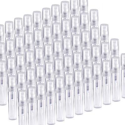 5/10/20/50/100 Uds 2/3/5ML botella pulverizadora de plástico transparente atomizador de Perfume vacío contenedor de recarga botellas de maquillaje de muestra