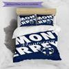 C.F.Monterrey Football Crest Art Printed Pattern Duvet Cover Set – includes 1 duvet cover and 2 matching pillowcases Bedroom decor Christmas gifts