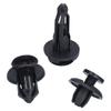 40Pcs Car Retainer Clip Push Fastener Trim Rivet Nylon Accessory Set Kit for Door Panel