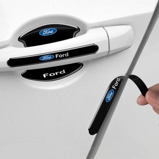 8PCS Invisible Car Door Handle Bowl Anti-Scratch Protector Sticker For  Ford New