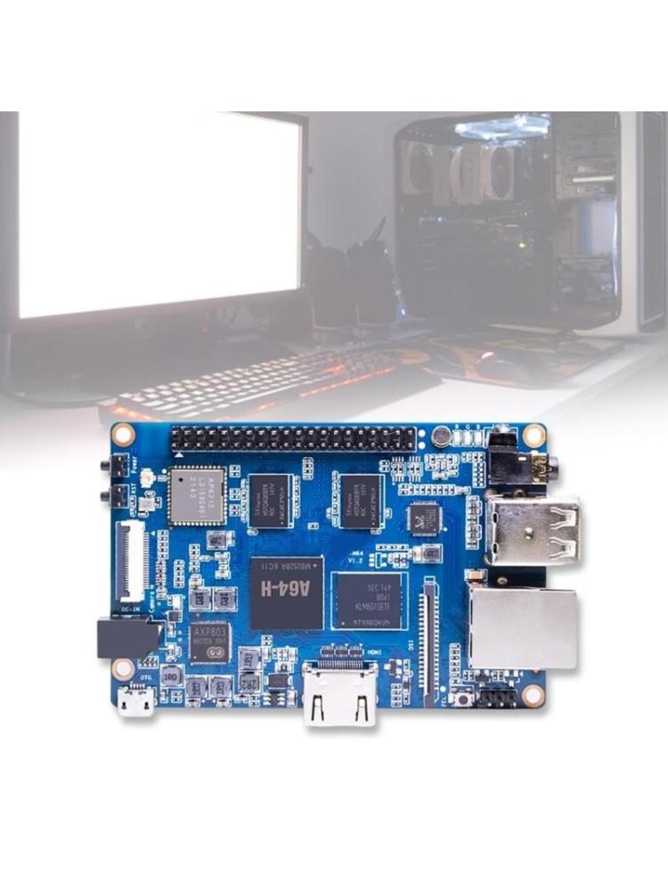 M64 64-Bit Quads Cores A64 Mini Single Board Computer BPi-M64 Banana Pi Development Board