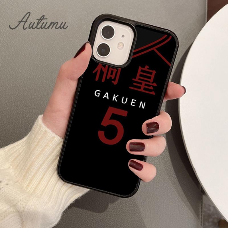 Custodia per Telefono Uniforme Kuroko No Basuke per iPhone 11 12 13 14 Pro Max mini X XR XS SE 2020 6S 7 8 Plus Samsung Galaxy S21 S22