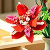 MOC Bricks Toys Model Assembly Educational 2026 New 505 Pcs Bouquet Building Block Flowers Set Desktop Ornament Adults Boy Gifts